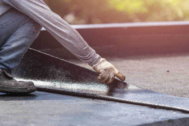 Professional Emergency Waterproofing technician working in Milton, WA